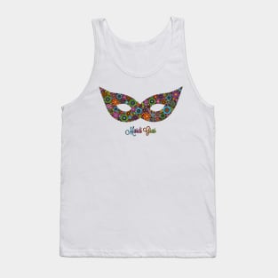 Mardi Gras Festive Colorful New Orleans Style Tank Top